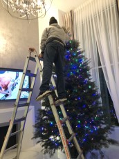 Installing the lights